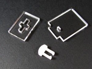 Delrin clip mechanism
